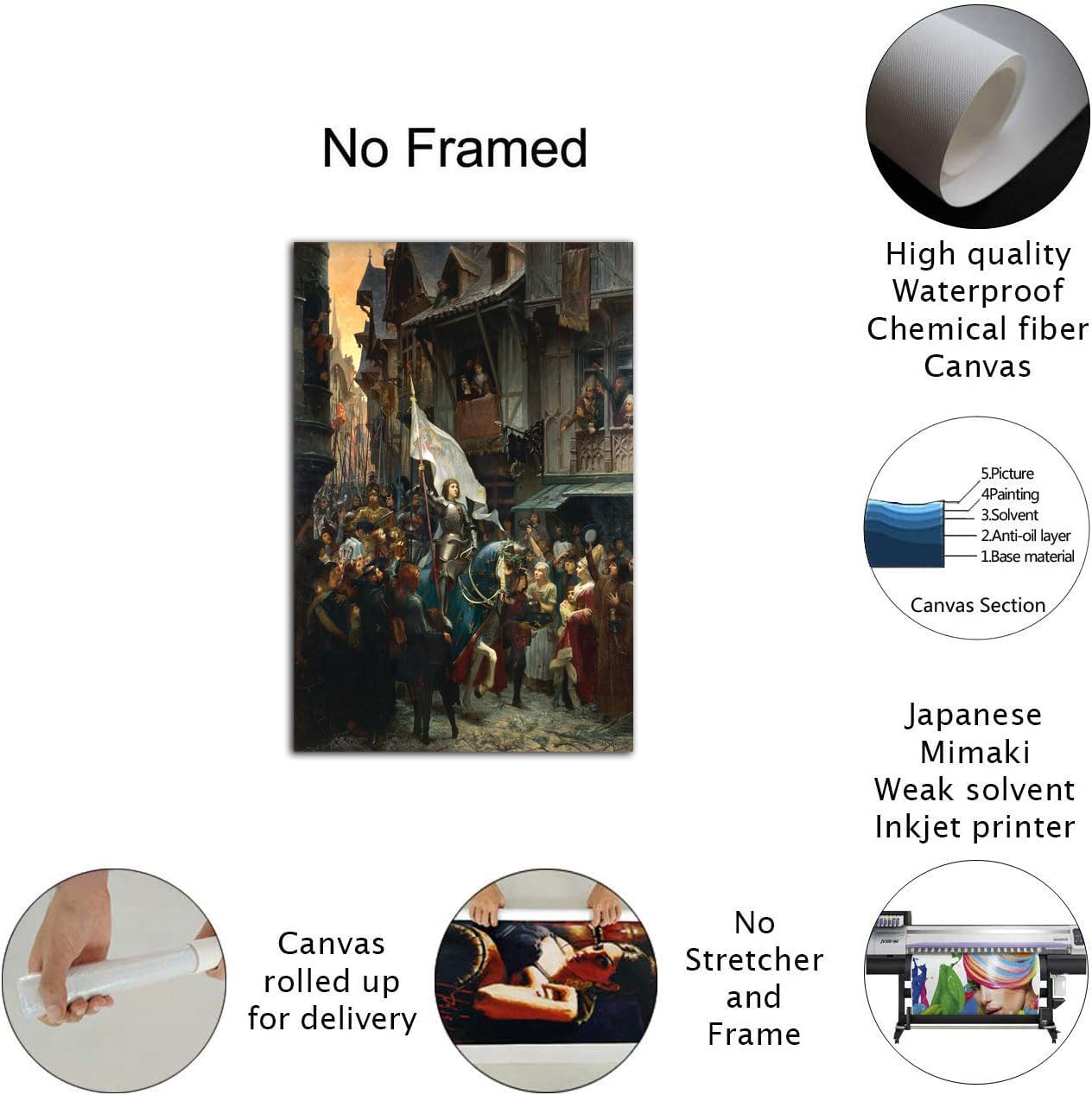 Amazon.co.jp: YOWAMEO Jean Jacques Scherrer アート絵画